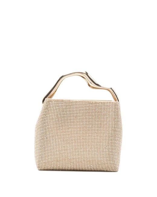 Cult Gaia Natural Solene Mini Tote Bag