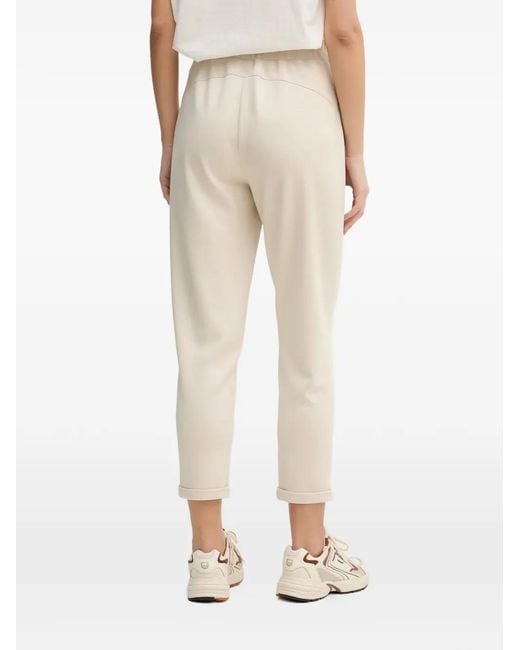 Joseph Ribkoff Natural Drawstring Trousers