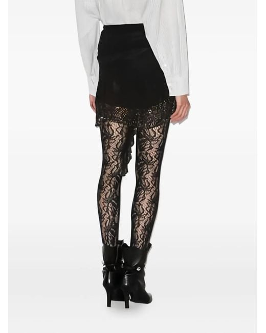 Gonna Con Ruches di Isabel Marant in Black