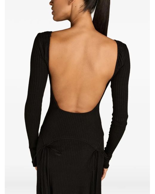 MARK-OFF Black Natalye Long Dress