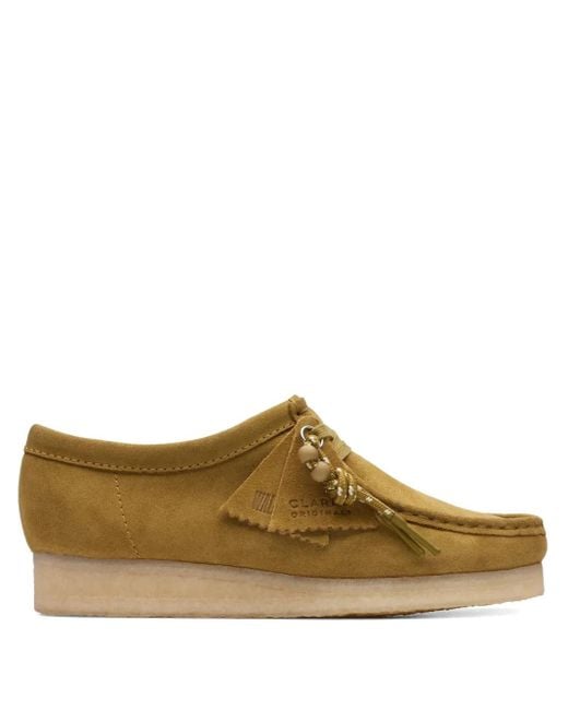 Clarks Brown Wallabee "Mid" Derby Shoes