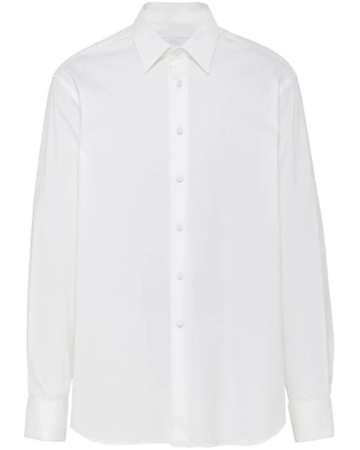 Camicia di Prada in White da Uomo