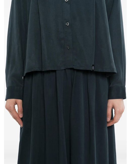 SPORT b. by agnès b. Blue Long-Sleeves Shirt