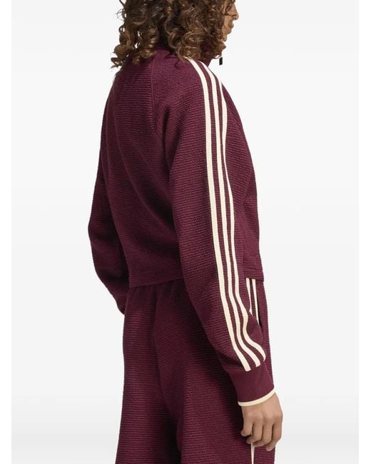 Adidas Purple Firebird Track Jacket