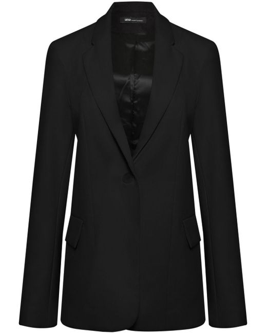 Uma | Raquel Davidowicz single-breasted blazer - Black