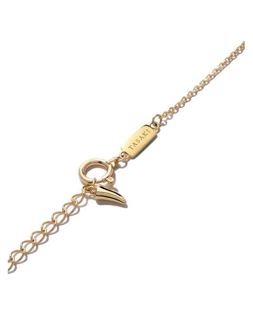 Tasaki White 18Kt Danger Neo Collection Line Akoya Pearl Necklace