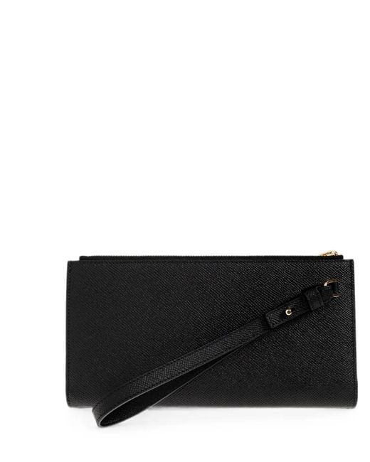 Ferragamo Black Gancini Document Holder for men