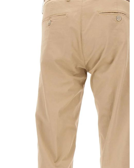 Re-hash Natural Logo Patch Cuffed Trousers for men