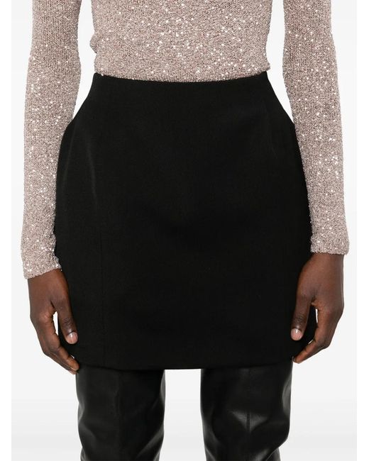 Balenciaga Black Hourglass Mini Skirt