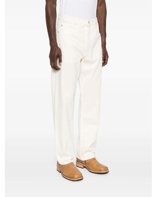 Studio Nicholson White Riso Jeans for men