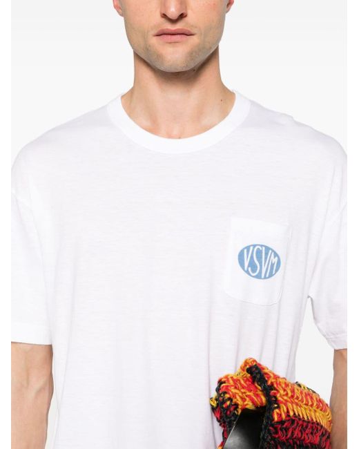 T-shirt PHV à logo imprimé Visvim pour homme en coloris White