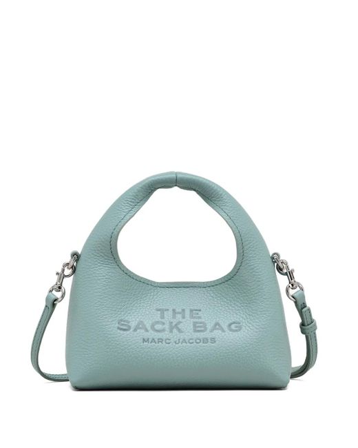Sack Micro Marc Jacobs Micro Sack Leather Bag in Blue | Lyst UK