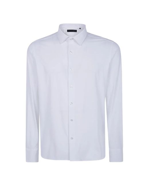 Camicia Button-Down di Rrd in White da Uomo