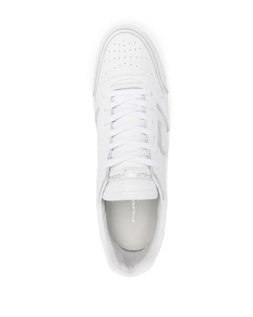 Philippe Model White Sneakers for men