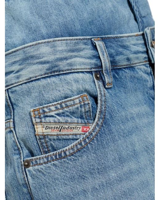 DIESEL Blue De-Spivey Denim Skirt
