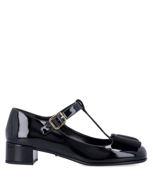 Mary Janes Con Fiocco 35Mm di Prada in Blue