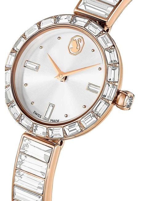 Swarovski White Matrix 25Mm Watch
