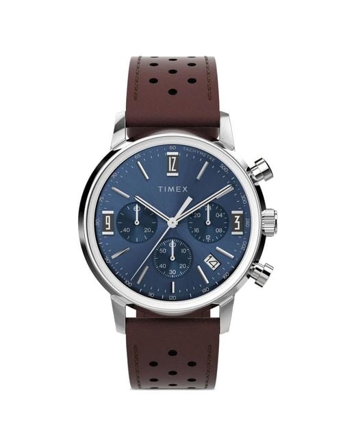 Timex Blue Marlin Chrono 40Mm Watch for men