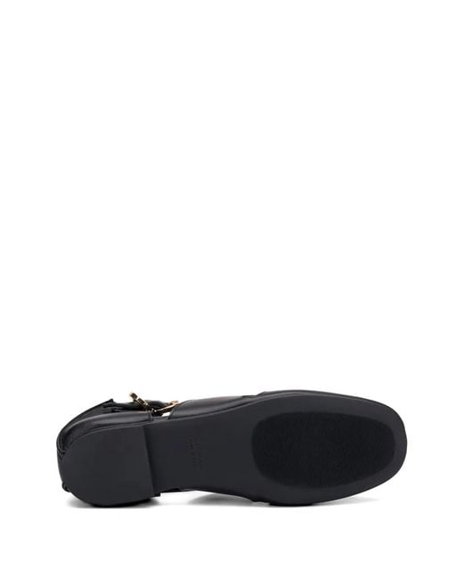 Frau White Cut-Out-Design Sandals