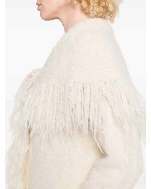 Manteau Victoria À Franges Cult Gaia en coloris White