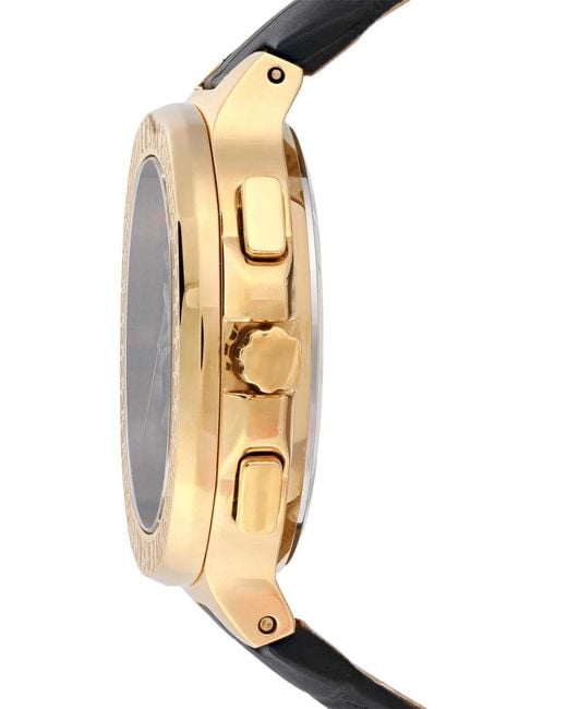 Versace Black Greca 40Mm Watch