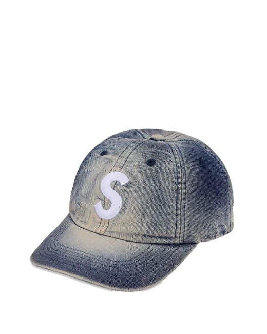メンズ Supreme Cordura デニムキャップ Blue