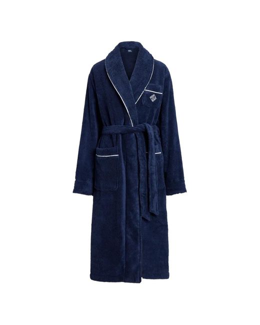Polo Ralph Lauren Blue Belted Robe