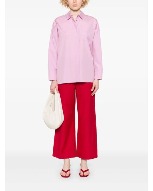 Max Mara Red Argento Trousers