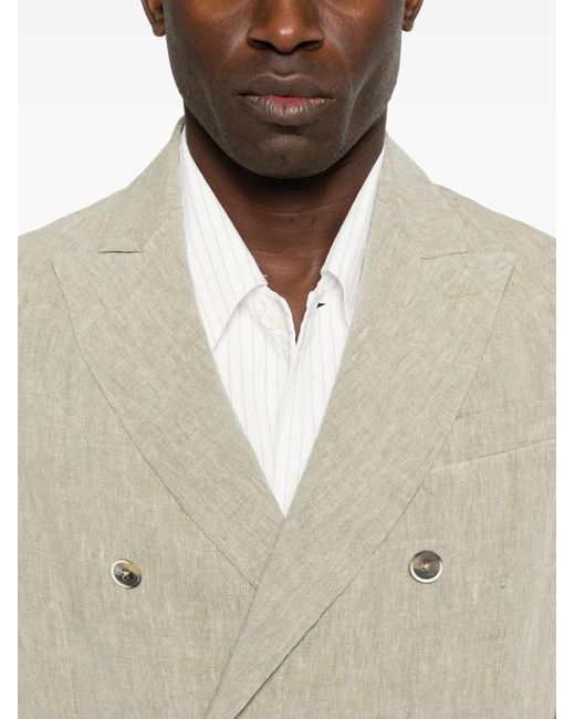 Barena Natural Double-Breasted Blazer for men