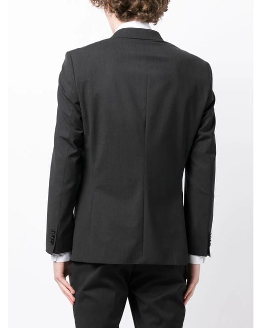 Boss Black Single-Breasted Stretch-Wool Blazer for men