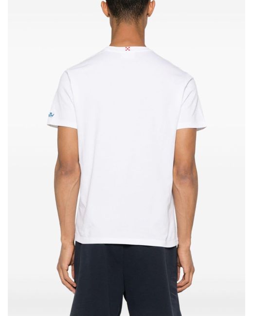 X Snoopy t-shirt Peanuts© en coton Mc2 Saint Barth pour homme en coloris White