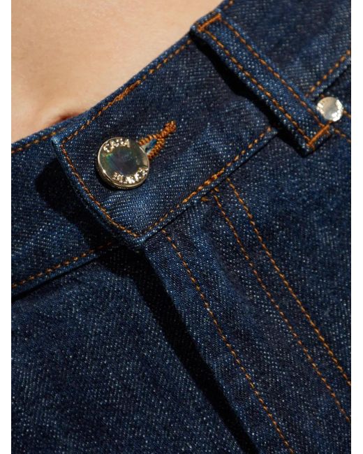 Casablanca Blue Jeans With Logo