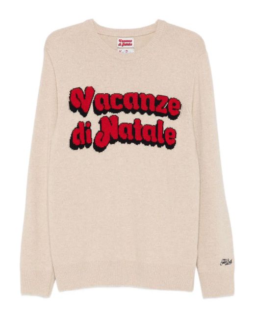 Mc2 Saint Barth Pullover Mit Rundhalsausschnitt in White für Herren