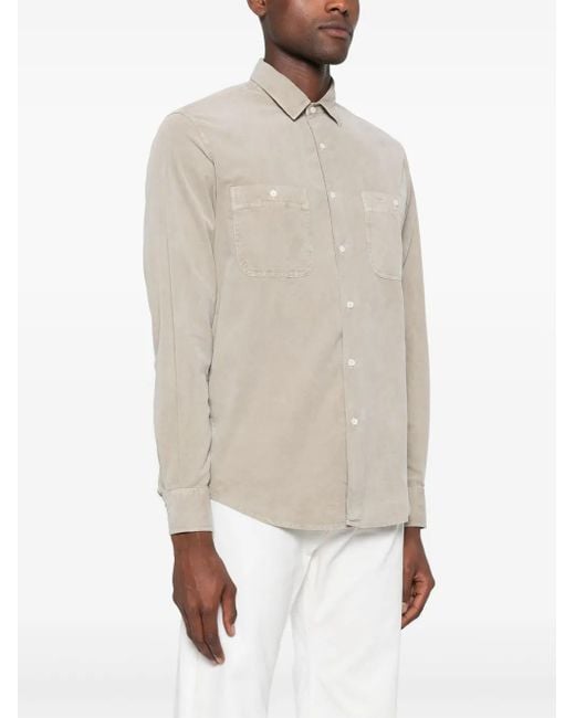 Aspesi White Model C Work Shirt for men