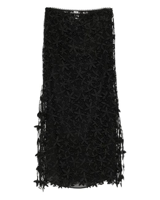 Totême  Kanten Rok in het Black