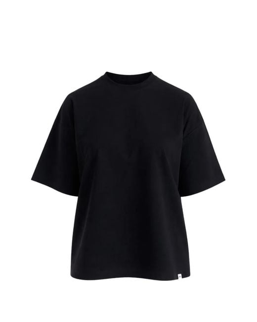 Woc Black T-Shirt À Manches Courtes