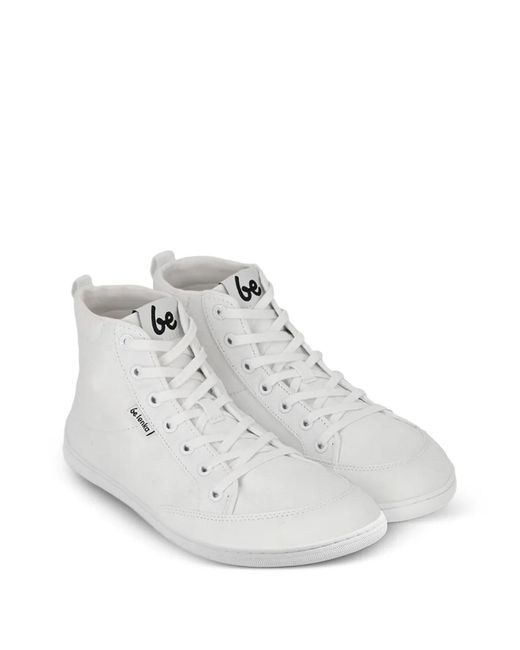 Be Lenka White High-Top Sneakers