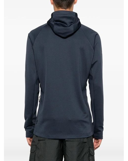 Haglöfs Blue Zip-Up Hoodie for men