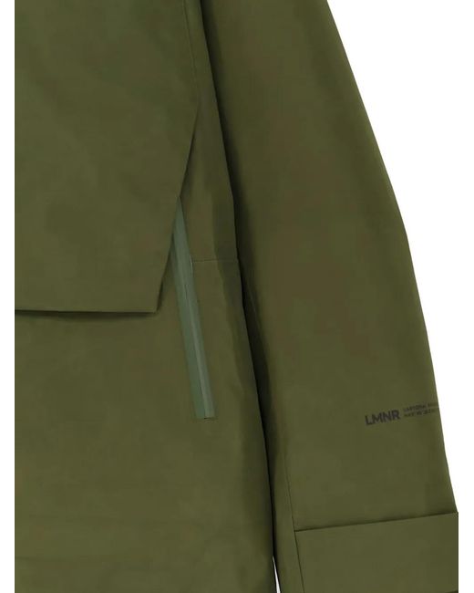 Herno Green Removable-Hood Padded Jacket for men