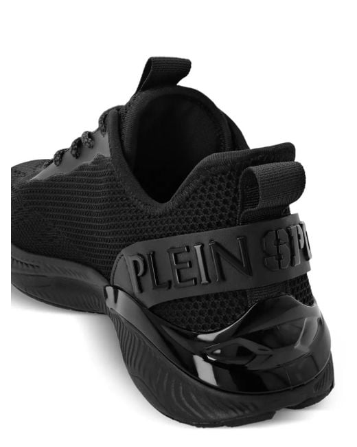 Philipp Plein Black Nitro Xtreme Logo-Detail Sneakers