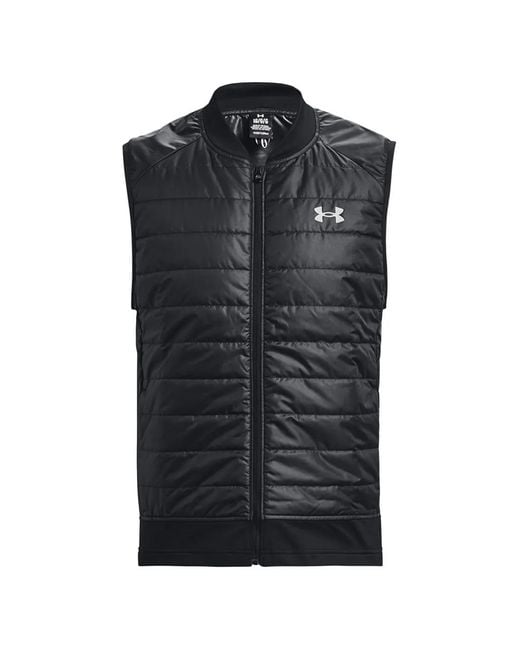 Under Armour Black Quilted Performance Gilet for men