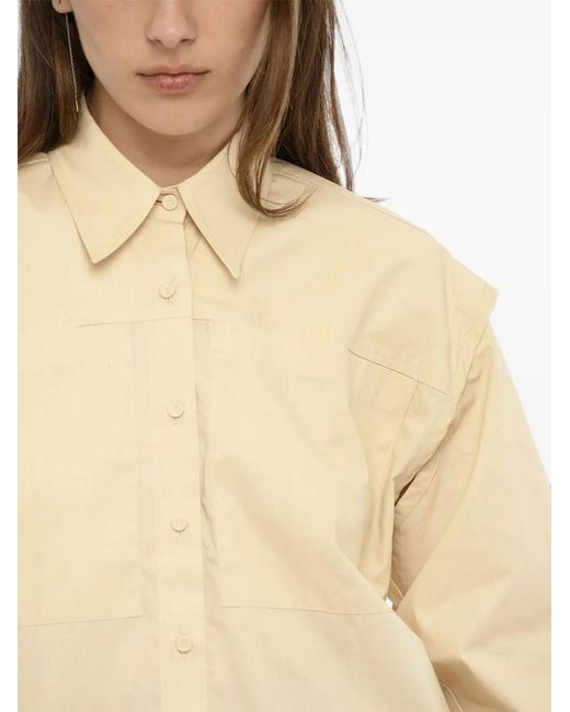 Ramael Natural Patch-Detail Shirt