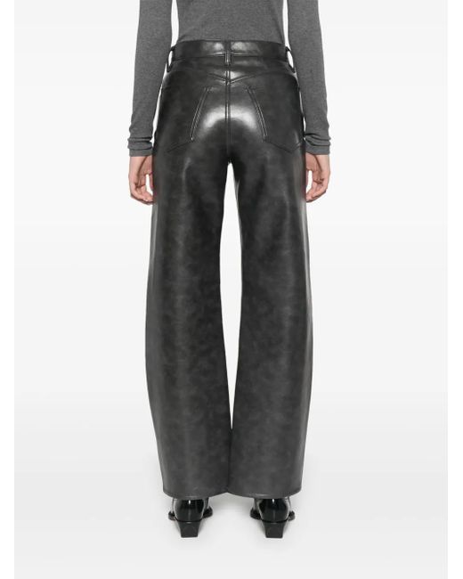 Agolde Gray Low Curve Trousers