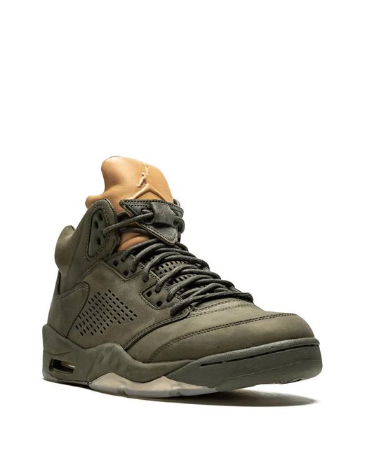 Nike Green Air 5 Retro Prem Take Flight