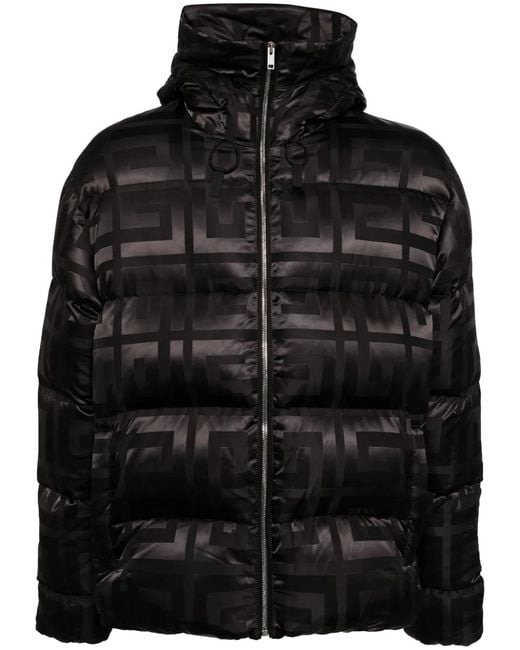 Givenchy Donsjack Met Logoprint in het Black voor heren