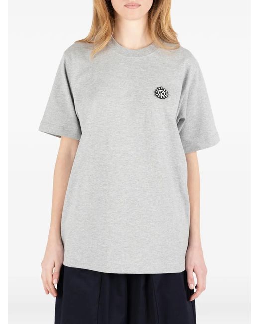 Societe Anonyme White Graphic-Print T-Shirt