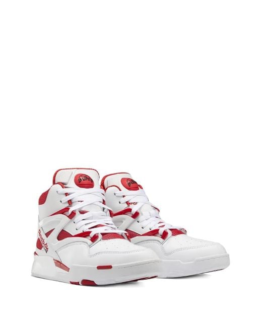 Reebok Pink Pump Omni Zone Ii High-Top Sneakers for men