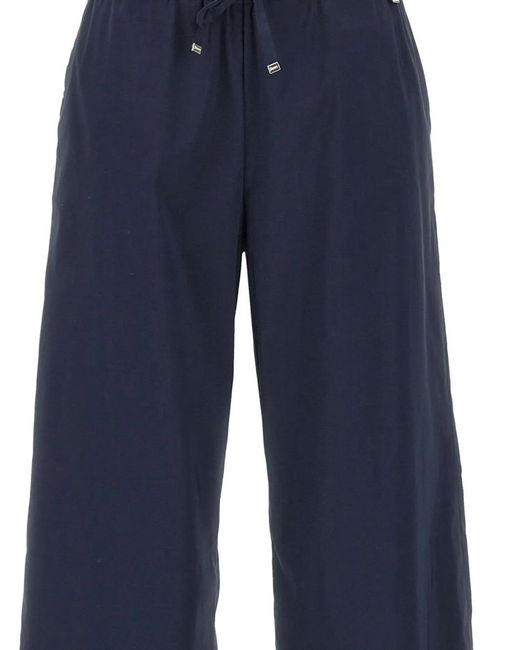 Herno Elastische Broek in het Blue