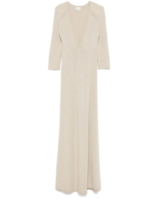 Isabel Marant White Salina Kleid