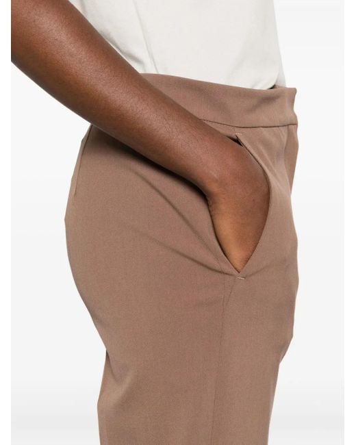 Max Mara Straight Broek in het Brown